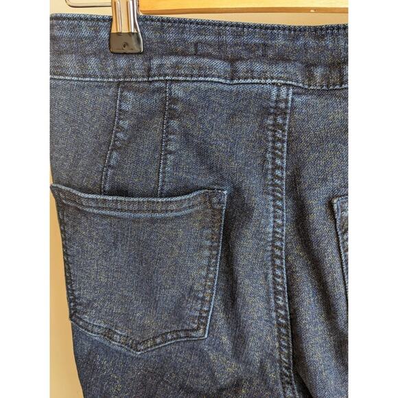 Anthropolgie Pilcro & the Letterpress Shimmer Skinny High Rise Denim Legging 27 - Picture 8 of 8